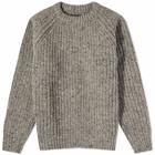 Howlin by Morrison Men's Howlin' Taste of the Future Rib Crew Knit in Grey Mix