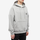 Wooyoungmi Men's Back Logo Popover Hoody in Grey