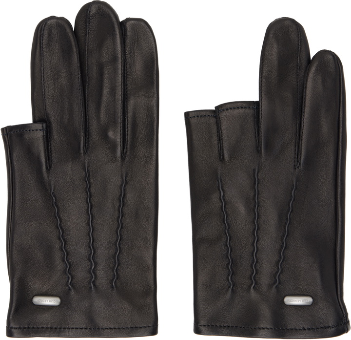 OUR LEGACY Black Mis Match Gloves Our Legacy