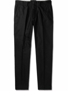 TOM FORD - Tapered Cotton Chinos - Black