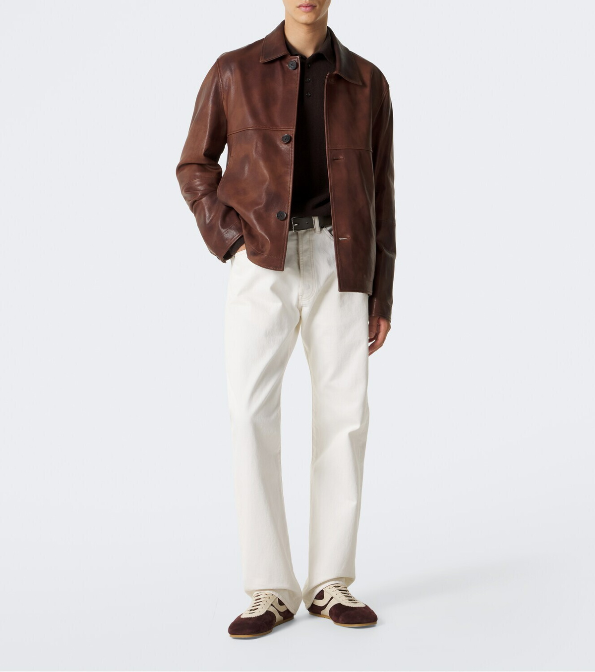 Arma Steep leather jacket