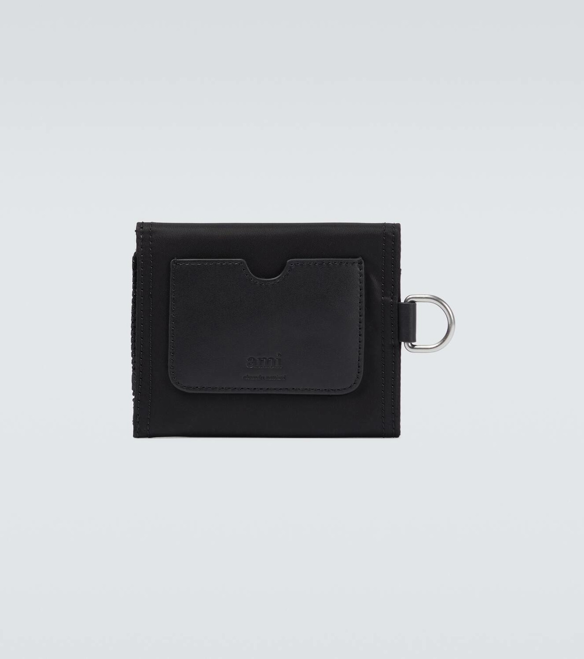 ★AMI PARIS★ AMI heart logo D-ring wallet USL004 901 001 Card Holder Paris Paris | AMI PARIS US