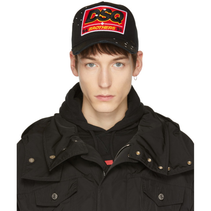 Photo: Dsquared2 Black Canadian Dreaming Cap