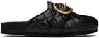 See by Chloé Black Jodie Slippers