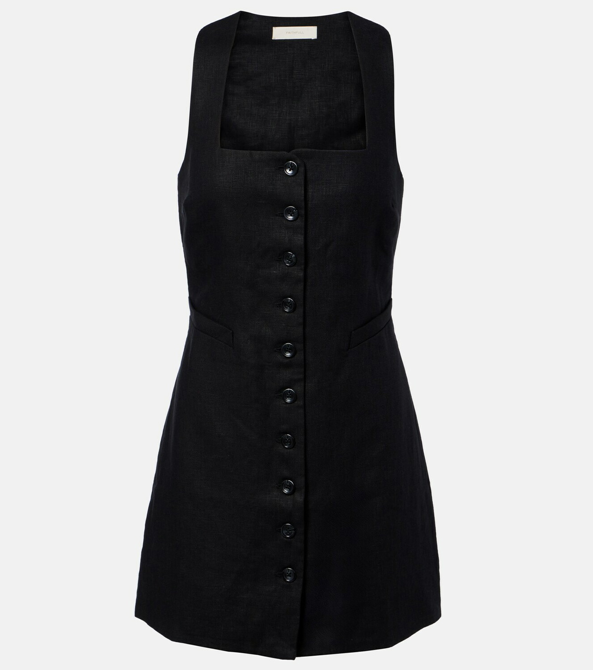 Faithfull Jaques linen minidress