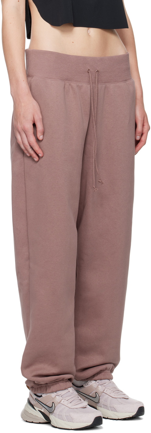 Nike Purple Sportswear Phoenix Lounge Pants