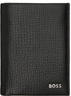 BOSS Black Leather Bifold Wallet