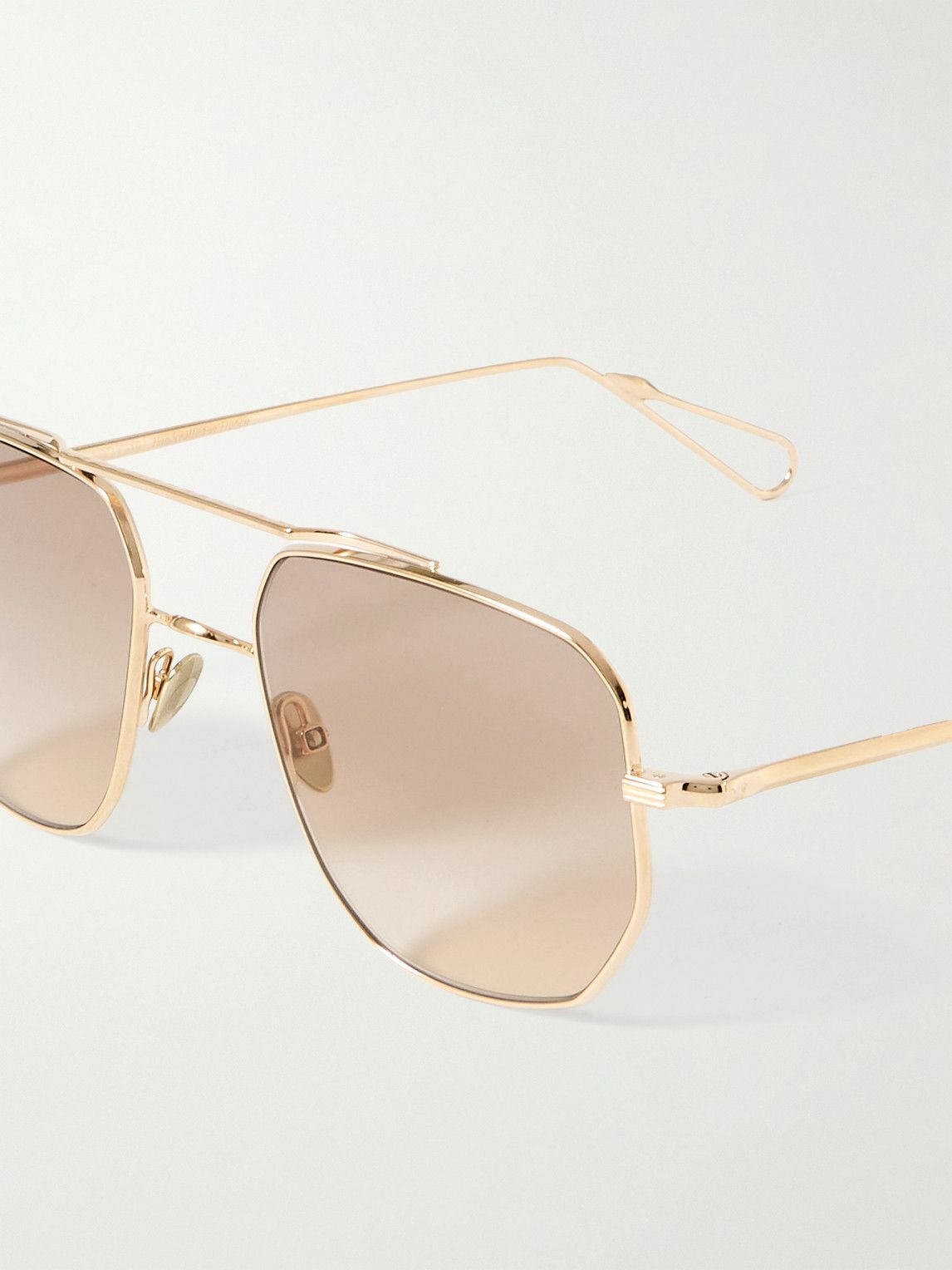 AHLEM - Campbell Addy 19 Aviator-Style Gold-Tone Sunglasses