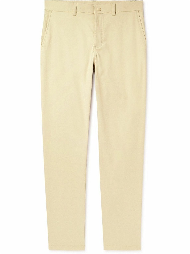 Photo: Outdoor Voices - Birdie Slim-Fit Straight-Leg Recycled Tech-Twill Golf Trousers - Neutrals