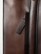 Officine Creative - Quentin/026 Leather Tote Bag - Brown