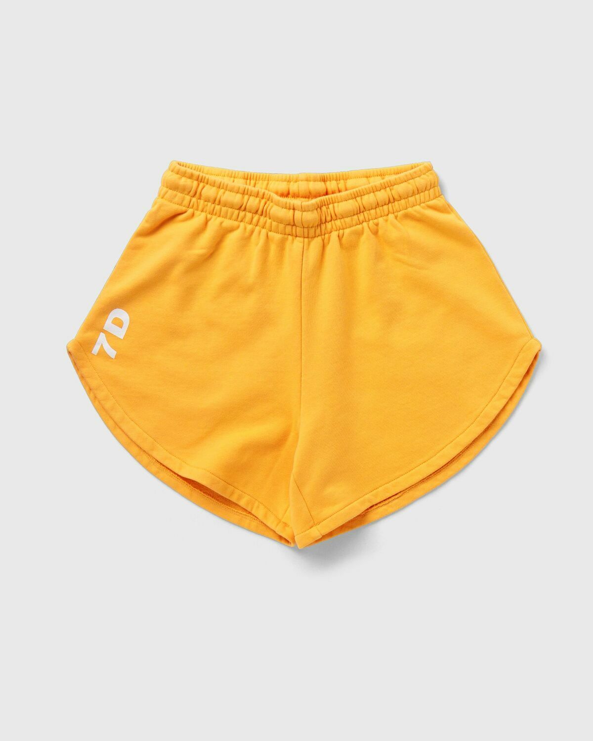 7 Days Active  Barb Shorts Yellow Casual Shorts