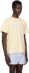 Sporty & Rich Yellow USA Health Club T-Shirt