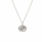 Frederick Grove Greyhound Pendant Necklace in Silver 