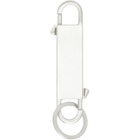 Rick Owens Silver Temple Gemini Keychain
