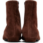 Proenza Schouler Brown Trap Flat Ankle Boots
