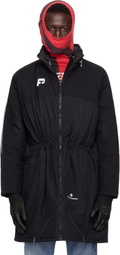Prototypes Black Trackpant Coach Parka Jacket