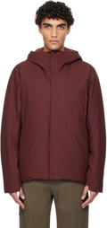 Veilance Burgundy Altus Down Jacket