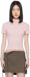 Paloma Wool Pink Panteira Turtleneck