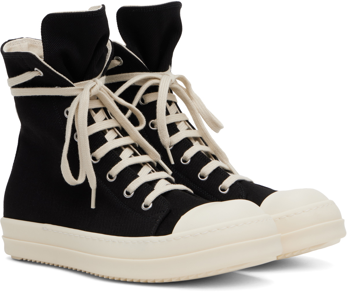 Rick Owens DRKSHDW Black Hollywood Sneaks Sneakers Rick Owens Drkshdw