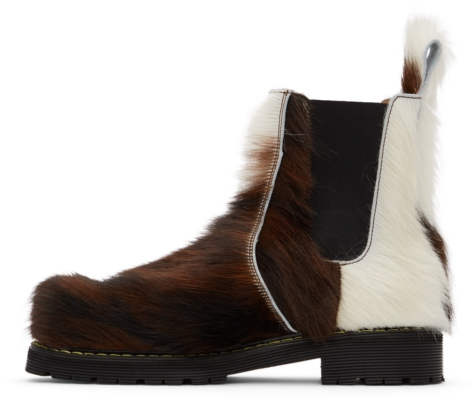 Magliano Brown Cow Punk Monster Chelsea Boots Magliano