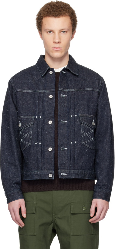 Photo: South2 West8 Blue Denim Trucker Jacket