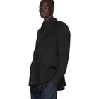 Valentino Black Wool Double Sports Blazer