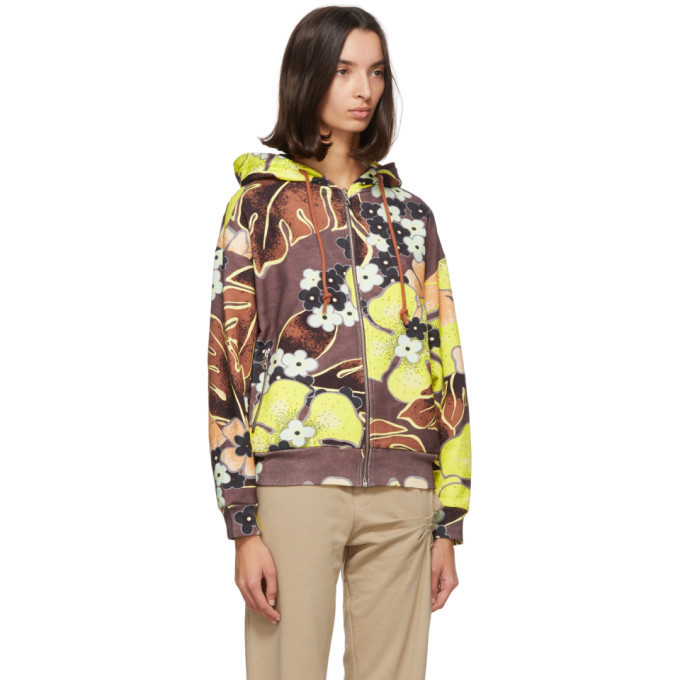 Dries van noten floral hoodie new arrivals