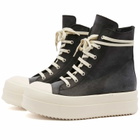 Rick Owens Women's Double Bumper Sneakers in Black/Milk