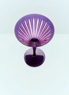 L'Objet Set Of Four Prism Martini Glasses