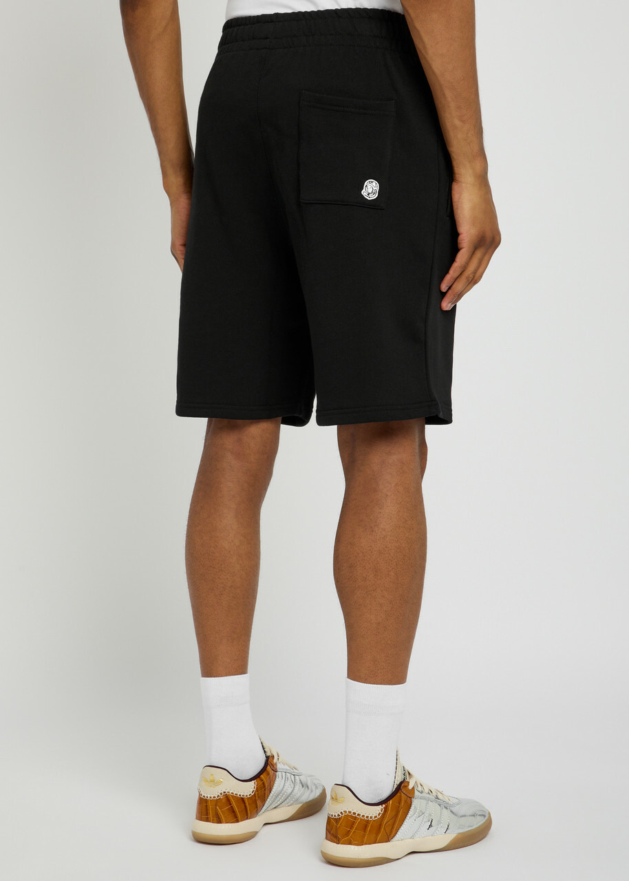 Billionaire Boys Club Small Arch Logo-printed Cotton Shorts Black
