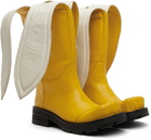 Charles Jeffrey LOVERBOY Yellow Banana Boots