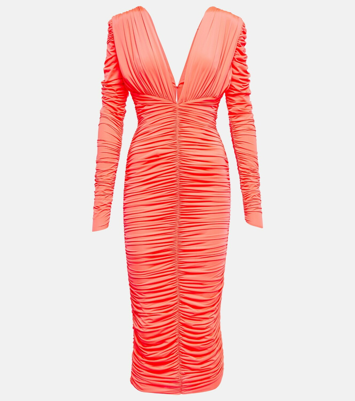 Alex Perry Marin ruched midi dress Alex Perry