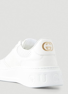 GG Embossed Sneakers in White