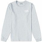 Billionaire Boys Club Men's Long Sleeve Arch Logo T-Shirt in Heather Grey