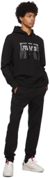 Versace Jeans Couture Black Logo Lounge Pants