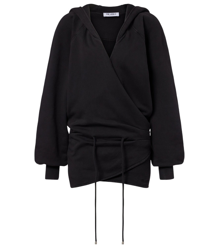 Photo: The Attico Cotton jersey sweatshirt dress