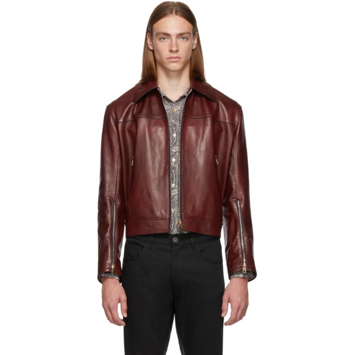 Photo: Paul Smith Red Leather Jacket