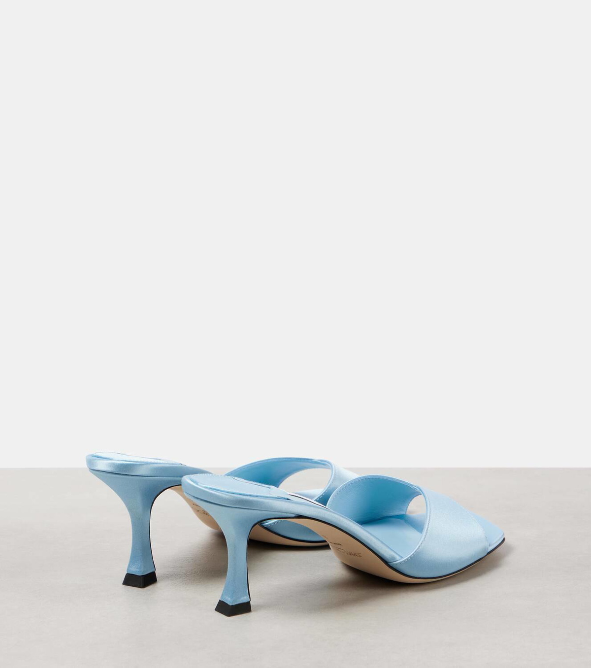 Jimmy Choo Skye 70 satin mules