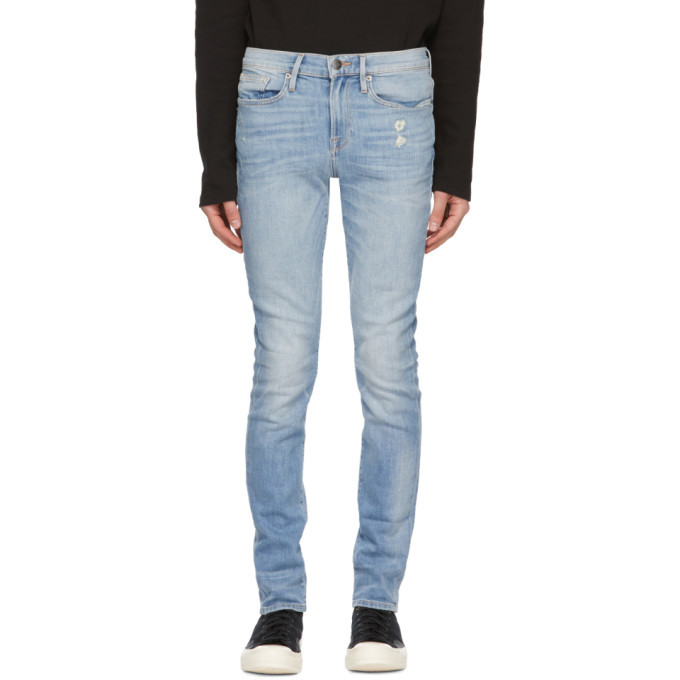 Photo: Frame Blue LHomme Skinny Jeans