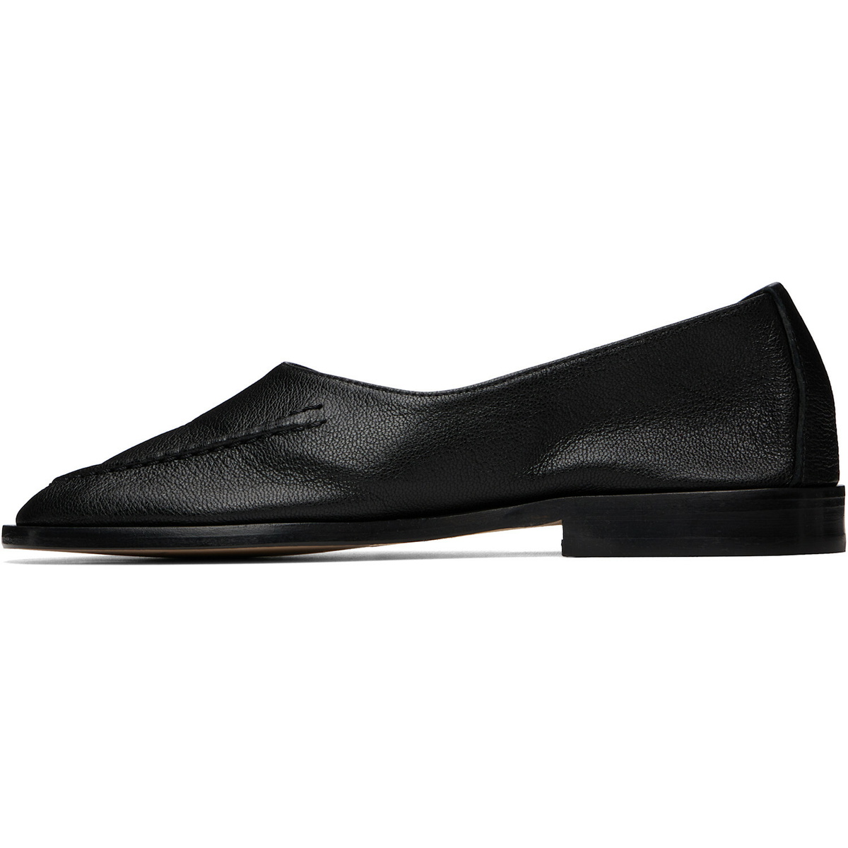 HEREU Black Juliol W Supple Shiny Loafers