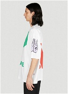 Walter Van Beirendonck - Peace Oversized T-Shirt in White