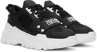 Versace Jeans Couture Black Speedtrack Logo Sneakers