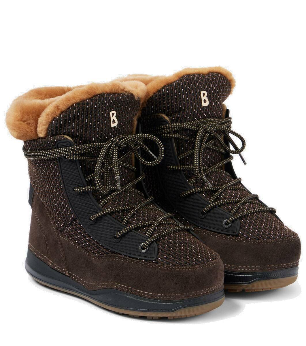 Bogner Vaduz shearling-lined suede boots Bogner