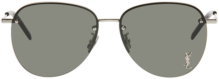 Photo: Saint Laurent Silver SL 328 Sunglasses