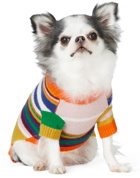 Ware of the Dog Multicolor Striped Sweater