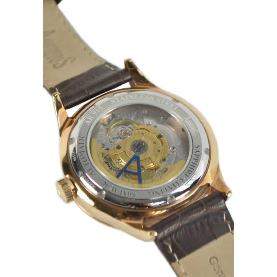 Arbutus Automatic Black Dial Mens Watch AR915RBB