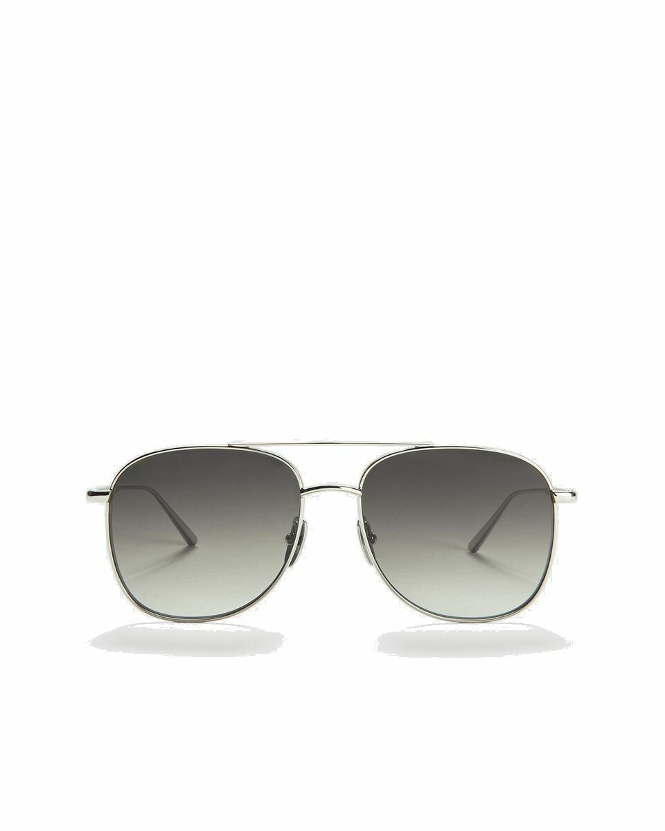 Photo: Chimi Eyewear Pilot Grey P Sunglasses Grey - Mens - Eyewear