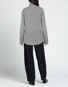 Anthony Vaccarello Womens Shirt in Grey