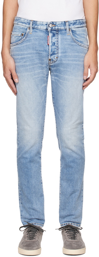 Photo: Dsquared2 Blue Skater Jeans