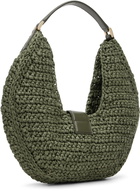 ANINE BING Khaki Lou Monogram Bag